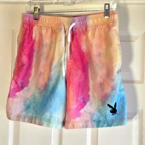 Playboy By PacSun Swim‎ Trunks Board Shorts Men’s Size S Pockets Swimsuit Beach